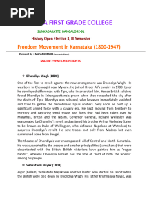 Karnataka Freedom Movement