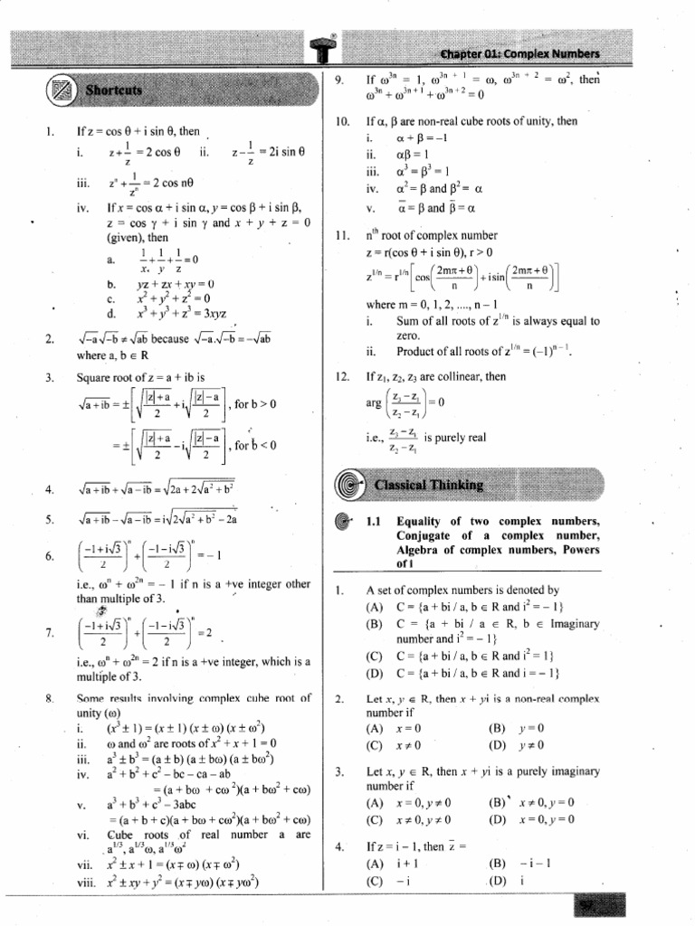 XI Sci M2 CH 1 CET - 31342537 | PDF