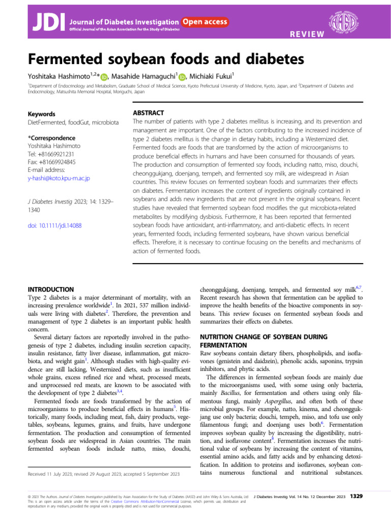A closer look at Fermented Foods For Pre Diabetes Management