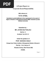 Download Project Report on Csr of Tata Steel by jayeshwalanj SN80268067 doc pdf