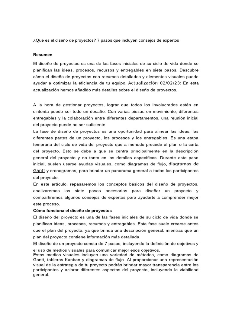 Diseño y Evaluacion de Proyectos Conceptos | PDF | Diseño | Software