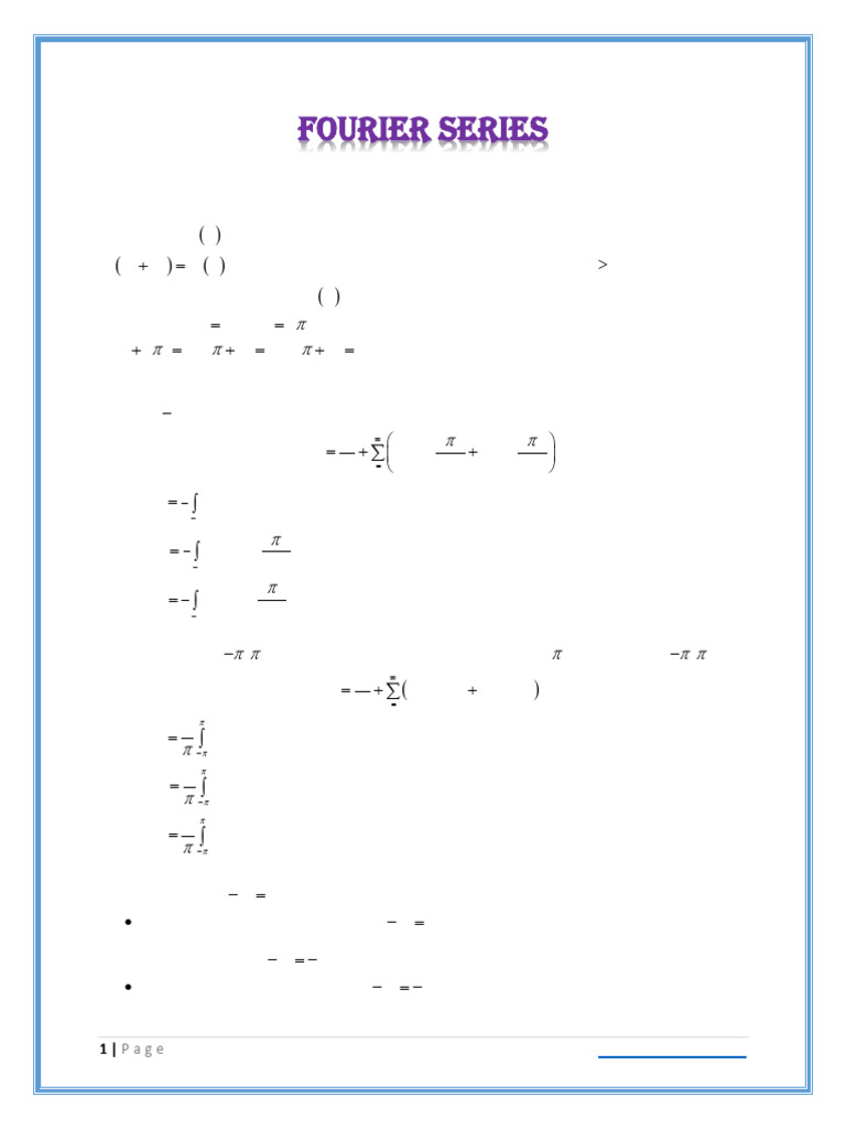 Fourier Series Pdf Triangle Geometry Elementary Geometry