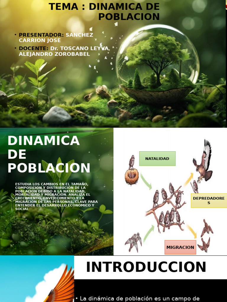 Traba.ppt Eco PDF Dispersión biológica Entorno natural