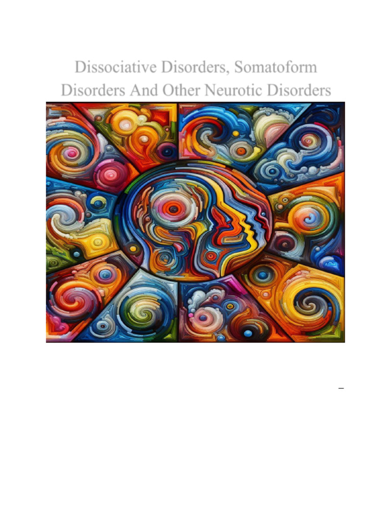 Overview of Dissociative Disorders | PDF | Psychological Trauma ...