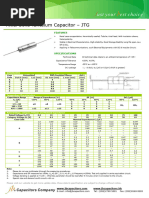 Polyester Capacitor Datasheet | PDF | Capacitor | Quantity