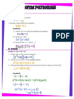 P5 - FactoringPolynomials