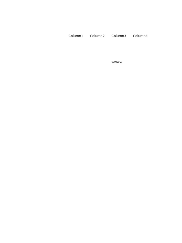 Column1 Column2 Column3 Column4 | PDF