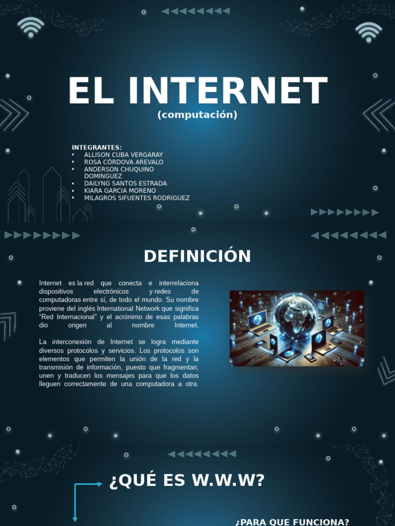 El Internet | PDF | Red mundial | Internet y web