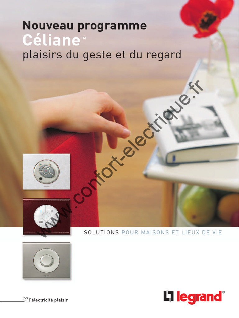 Legrand 067209 Gestionnaire d'ambiance lumineux émetteur CPL Céliane - In One by