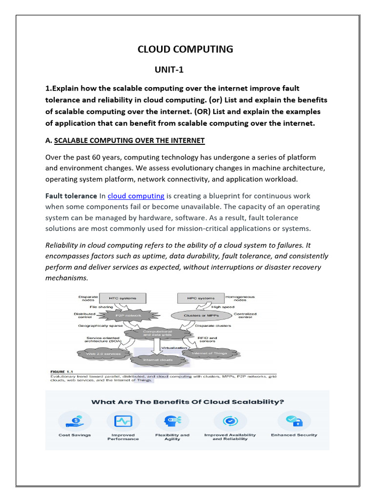 Cloud Computing | PDF | Virtual Machine | Client–Server Model