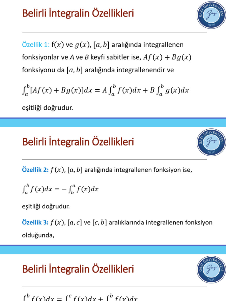 Matematik2 2 Hafta | PDF