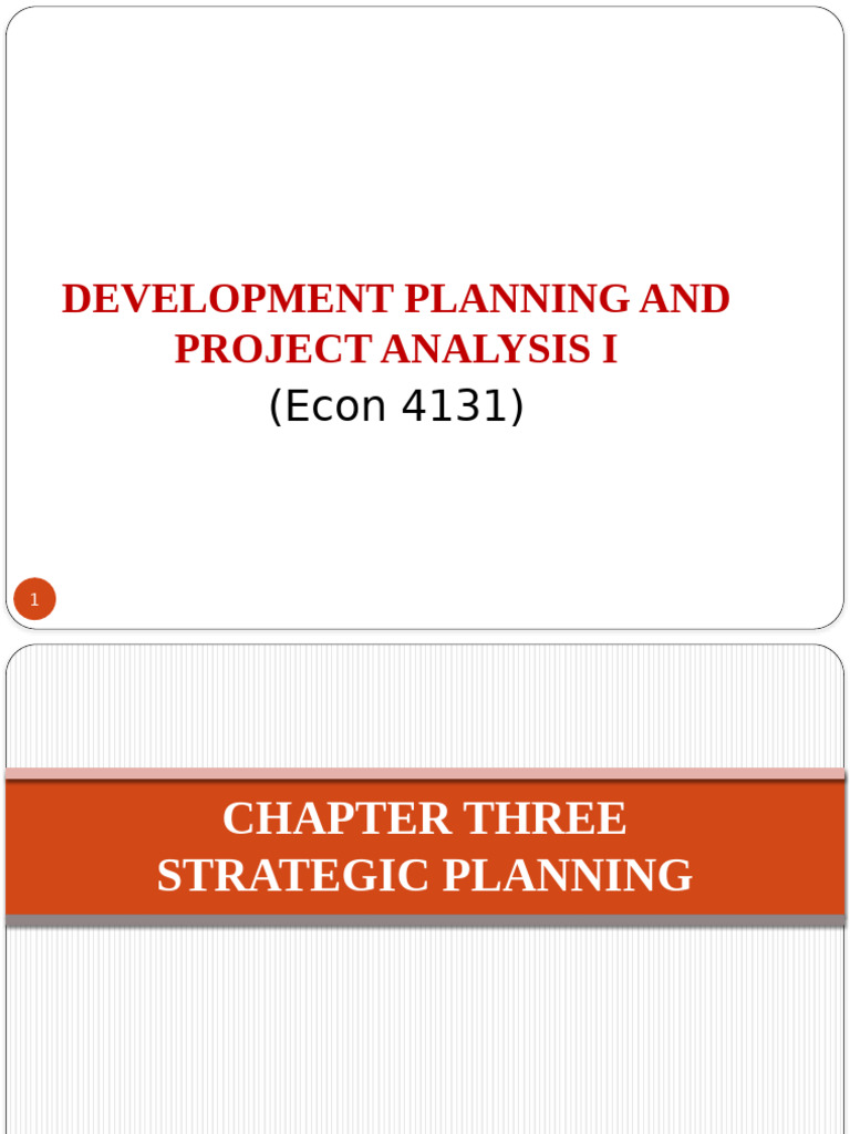 Strategic Planning Process Overview | PDF | Swot Analysis | Goal