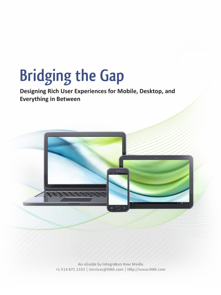Bridging The Gap | PDF | Responsive Web Design | Web Design