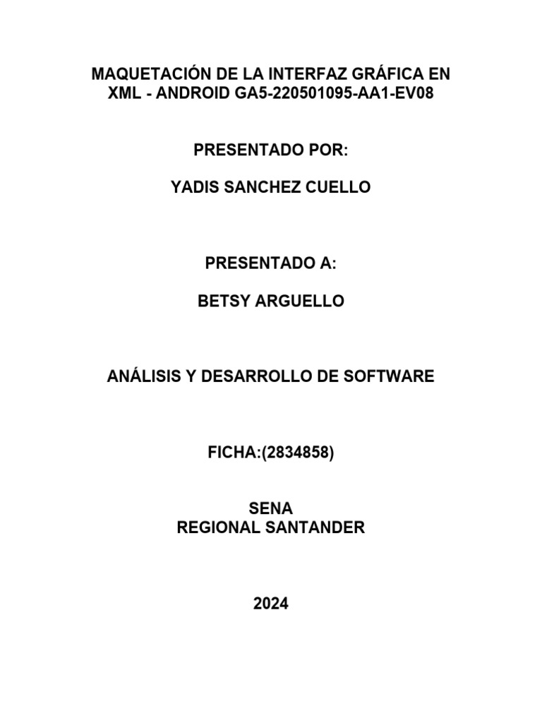Ga5 220501095 Aa1 Ev08 | PDF