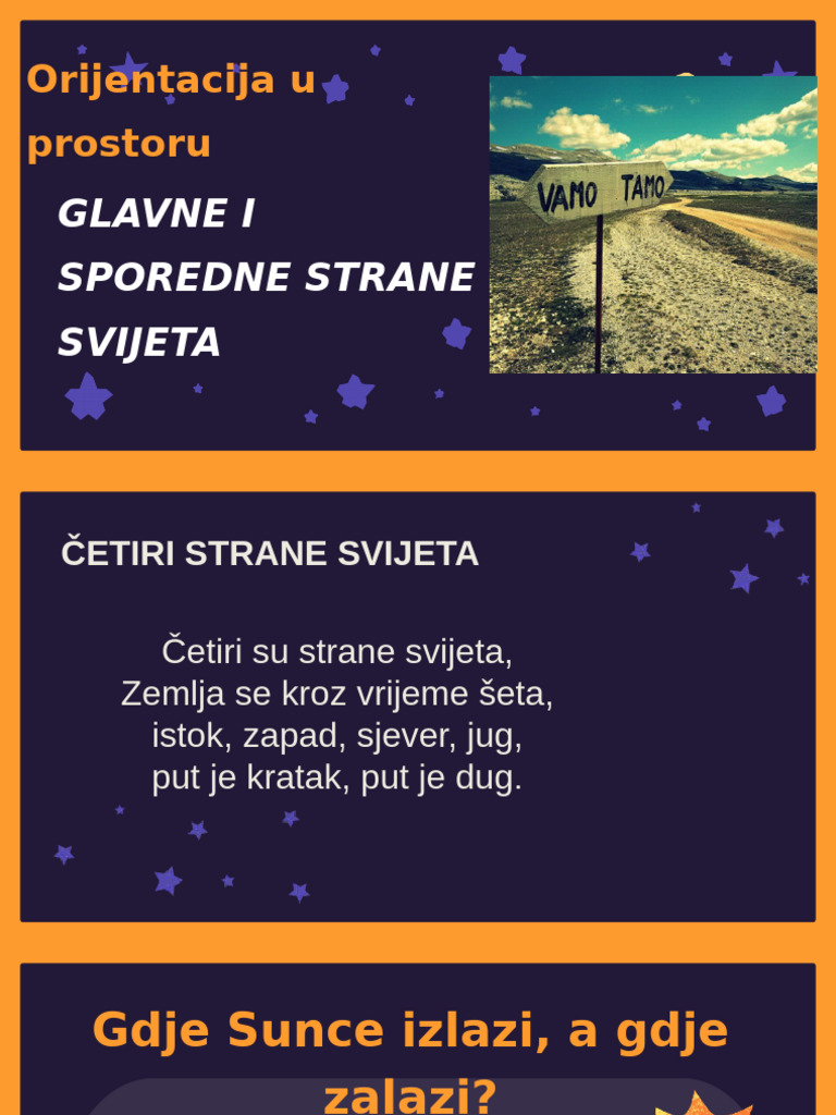 Glavne I Sporedne Strane Svijeta | PDF