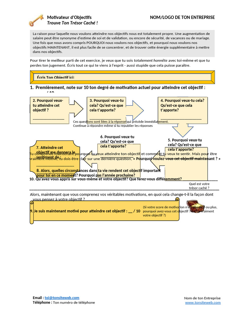 Motivation pour Atteindre Vos Objectifs | PDF | Échecs | Théorie (échecs)