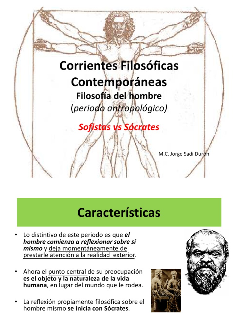 corrientes filosóficas periodo antropologico 4 Sócrates