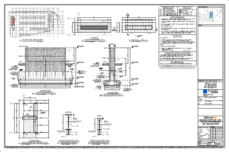 Estructura Travelator Zaragoza-Pantitlán | PDF | Ingeniería estructural