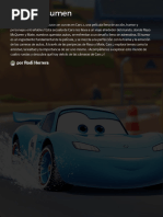 Jackson Storm: Rival de Rayo McQueen | PDF