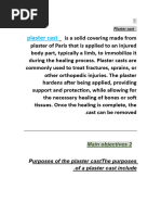 Cast Application and Nursing Care Guide | PDF | Diseases And Disorders ...