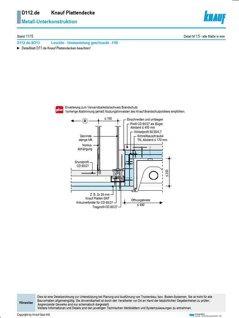 D112de-SO13 Leuchte - Ummantelung Geschraubt - F90 | PDF