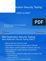 SAST vs DAST: Understanding Static and Dynamic Web Application Security Testing