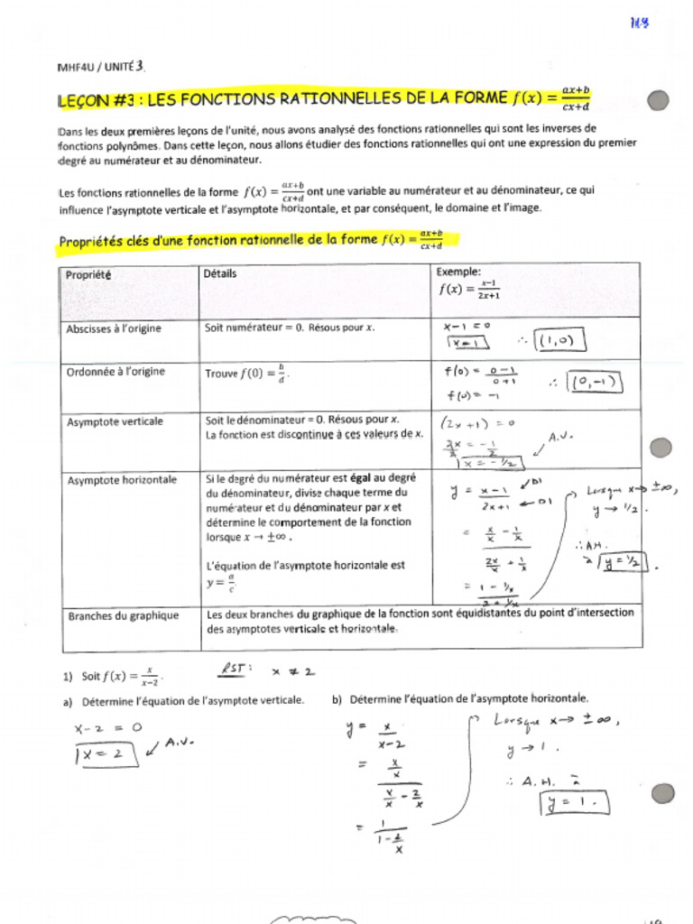 U3 Leçon 3 | PDF