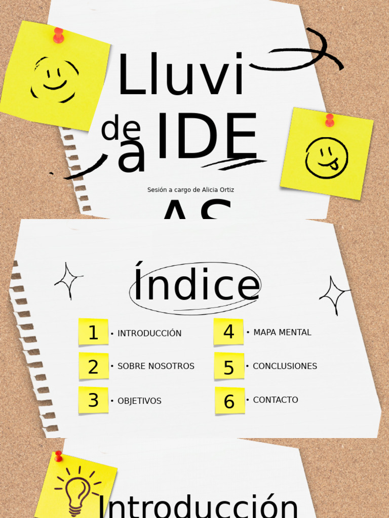 Lluvia de Ideas y Metas del Proyecto | PDF
