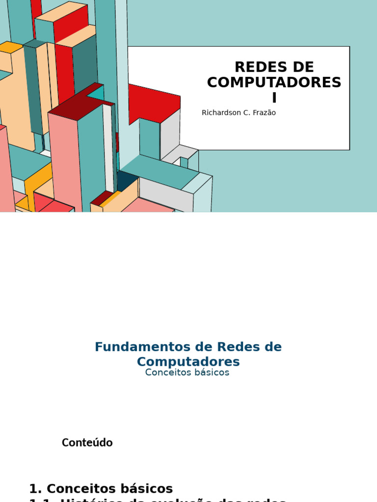 Fundamentos de Redes de Computadores | PDF | Modelo OSI | Rede de ...