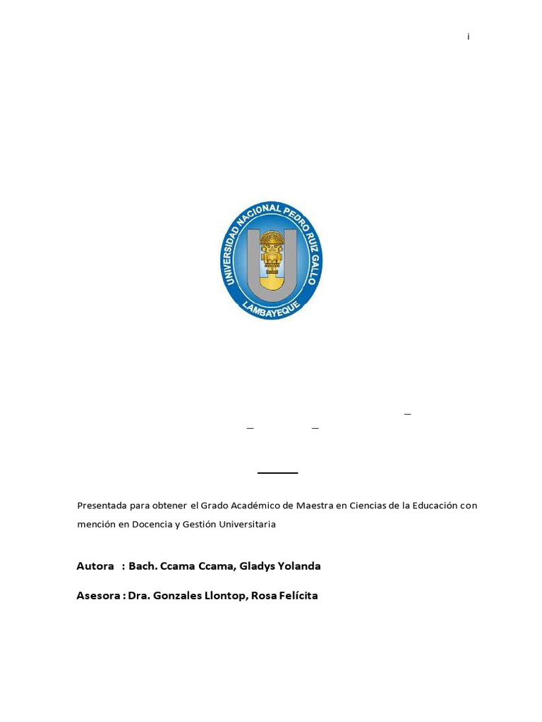 Ccama Ccama Gladys Yolanda | PDF | Pensamiento | Aprendizaje