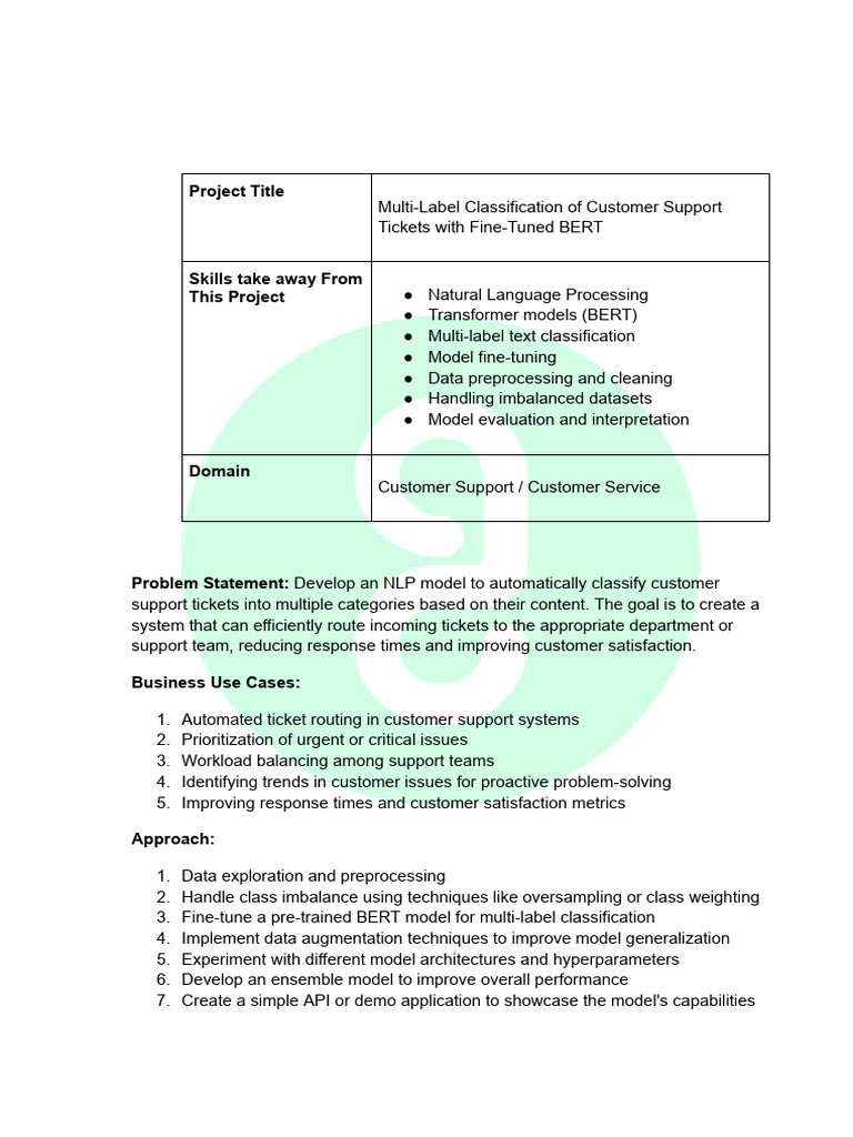 ML Project Proposal PDF | PDF | Statistical Classification | Python ...