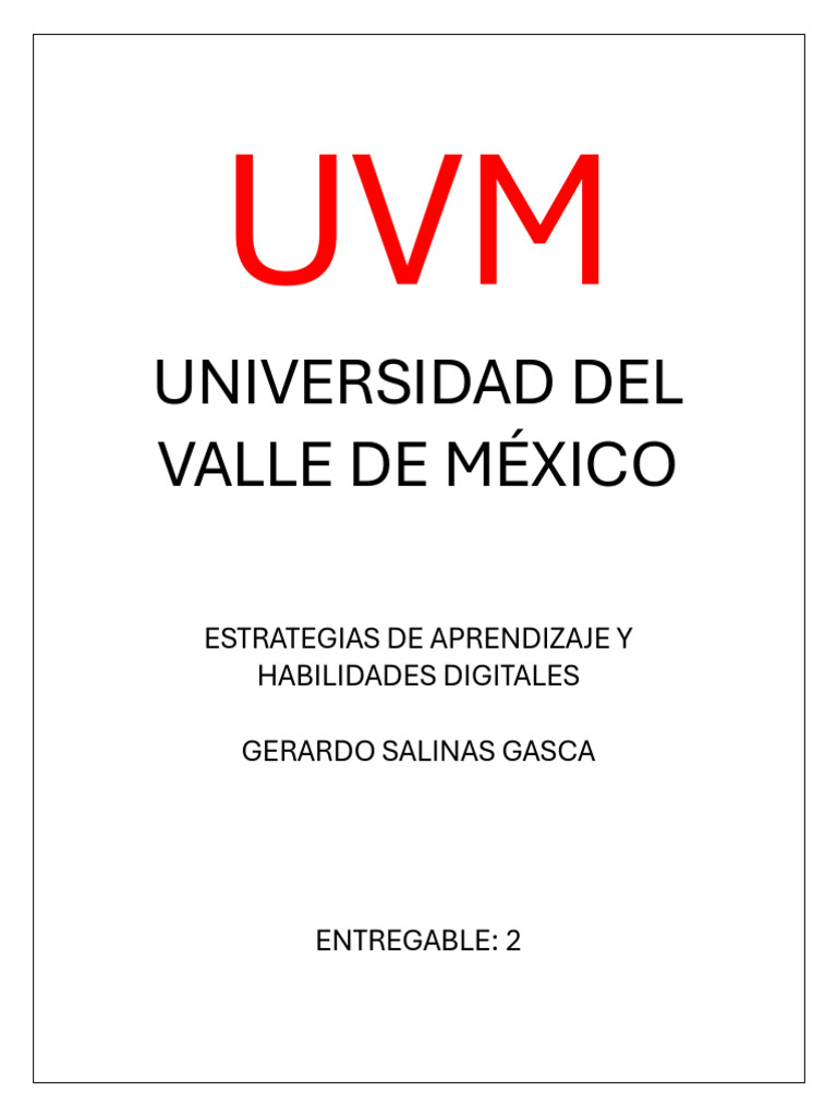 Estrategias para Inclusión Digital UVM | PDF