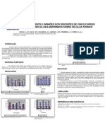 Poster Conhecimento e Opinioes Dos Discentes de Cinco Cursos Regulares Da UEG Morrinhos Sobre Celula Tronco