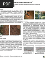 Poster Relações entre clima e vegetaçao