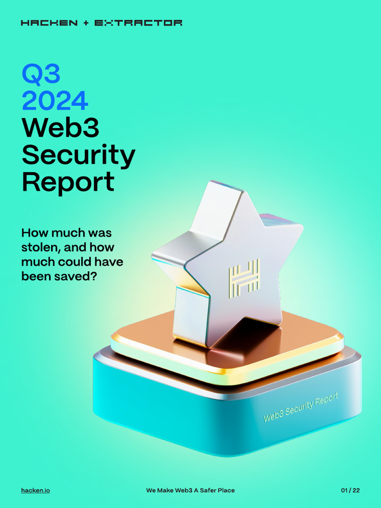 Hacken Q3 2024 Security Report | PDF | Security | Computer Security