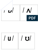 Phonetic Symbols Flashcards PDF