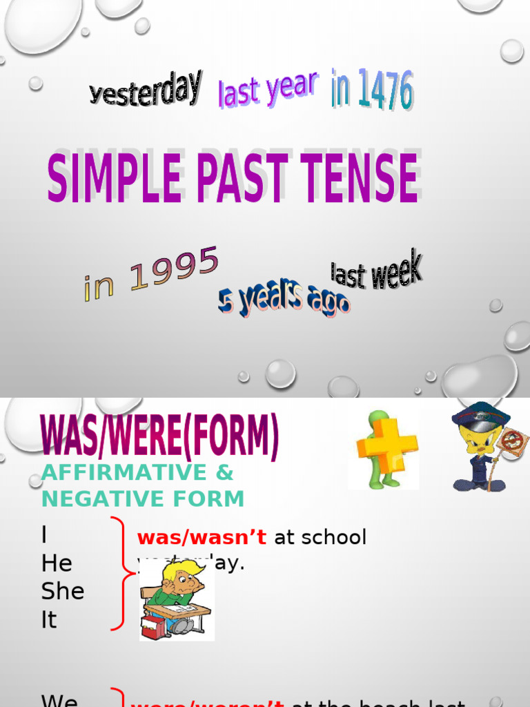 Simple Past Tense Practice Guide | PDF | Language Families | Languages