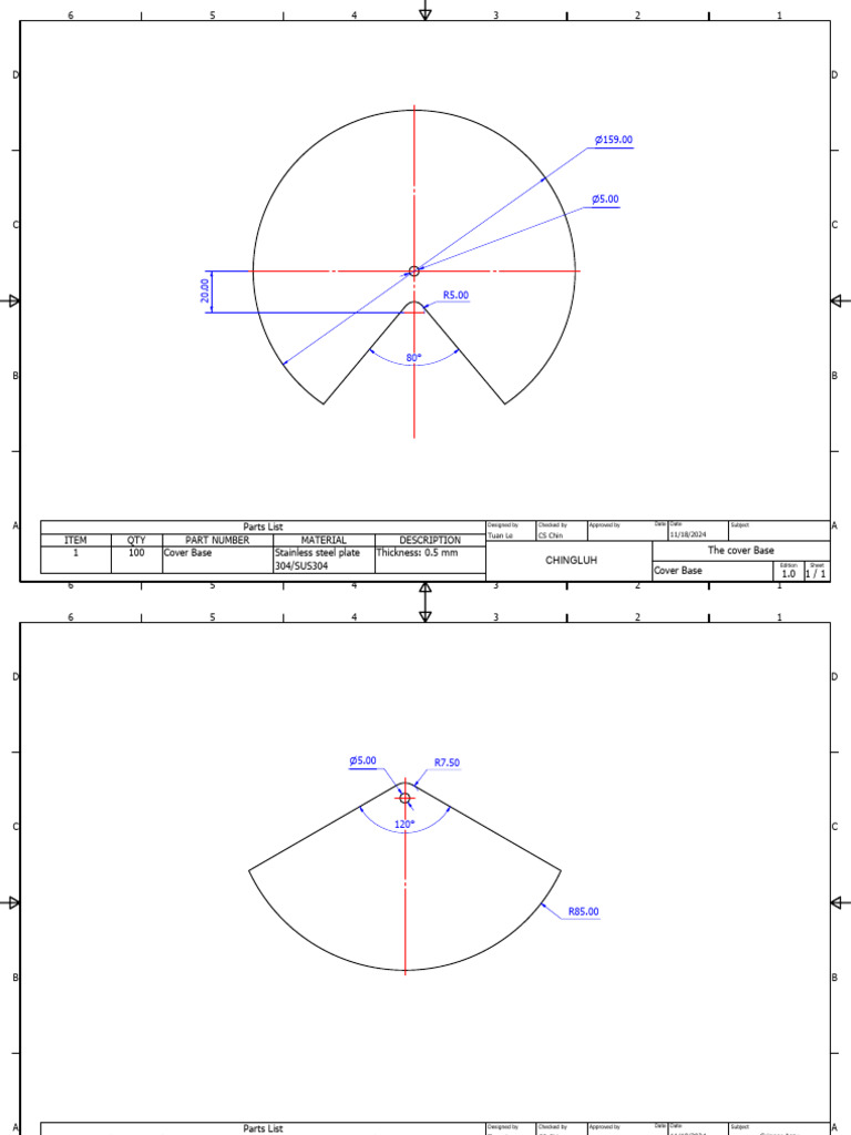 Stainless Steel Parts List and Specs | PDF | Metals | Secondary Sector ...