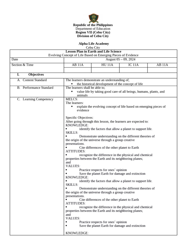 Finals - NTS 111 - Week 1 | PDF | Cell (Biology) | Life