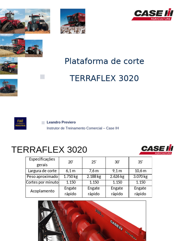 Especificações da Plataforma TERRAFLEX 3020 | PDF