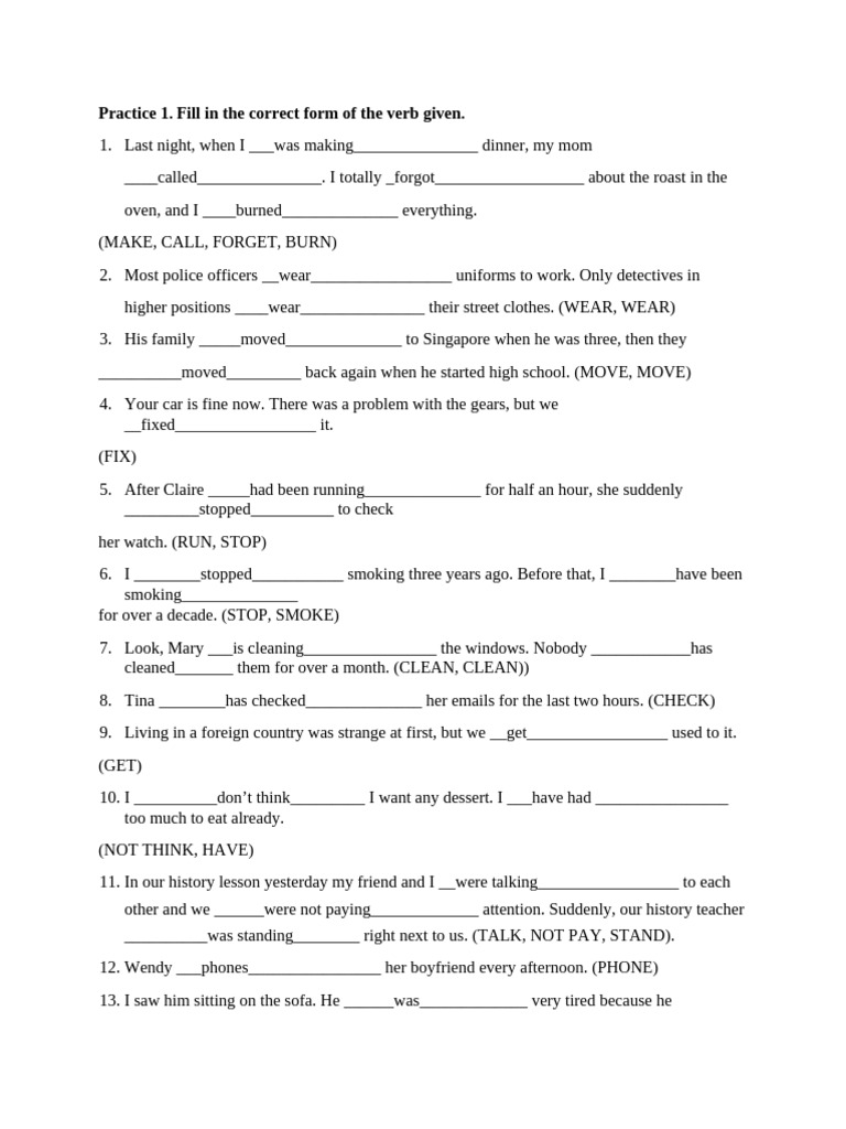 Practice 1 | PDF