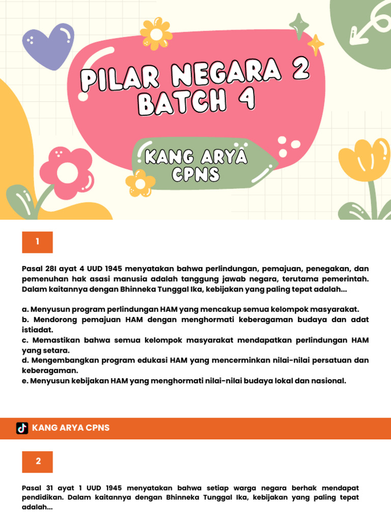 Pilar Negara 2 Batch 4 | PDF