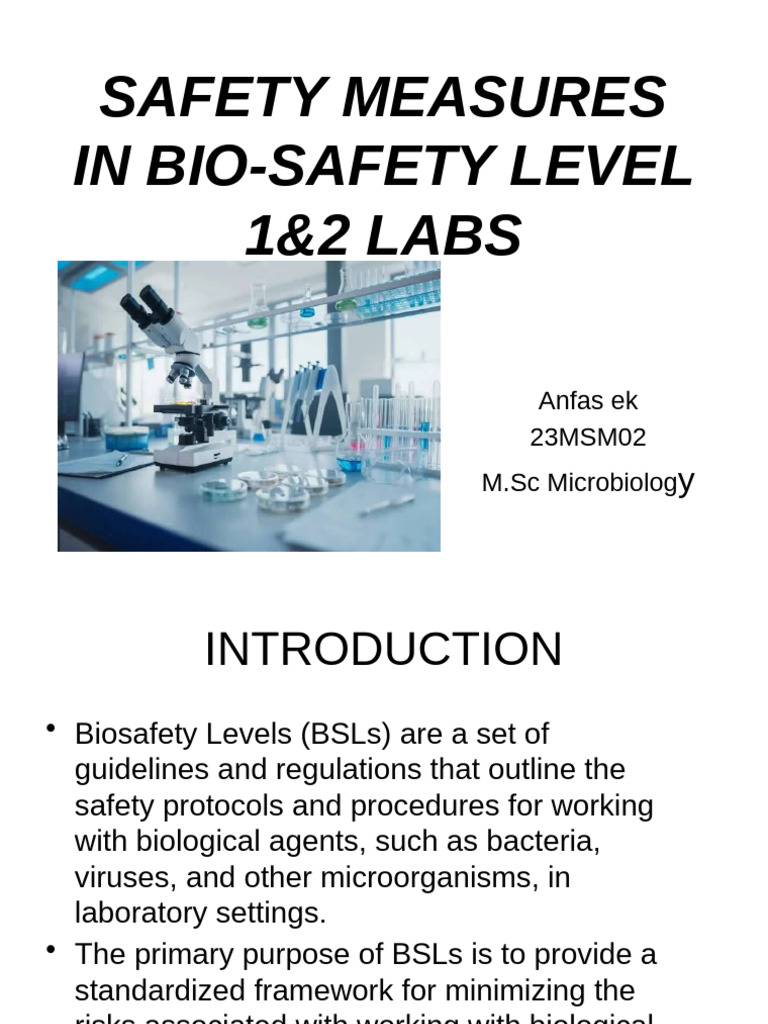 Presentation 2 | PDF | Safety | Health Sciences