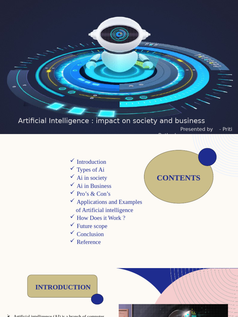 Ai Impact On Society and Business | PDF | Artificial Intelligence ...
