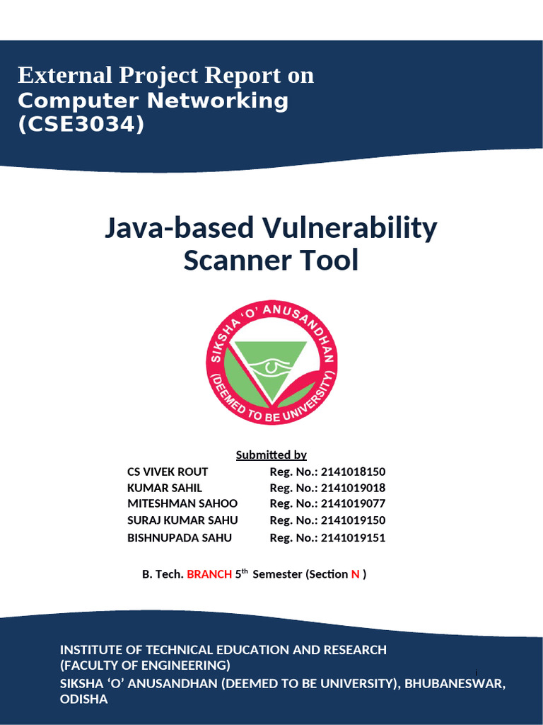 CN Project Report Format | PDF | World Wide Web | Internet & Web