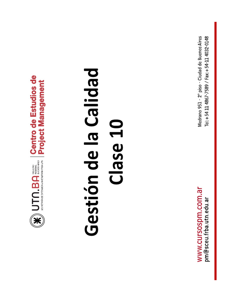 Aseguramiento y Control de Calidad | PDF | Calidad (comercial ...