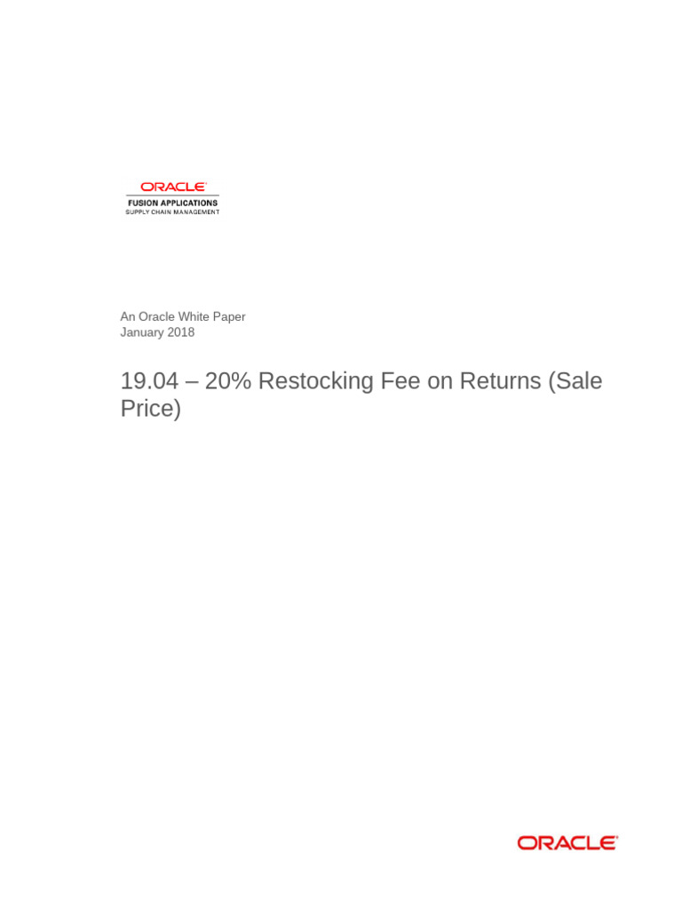 R13 21.07 QP 20 RestockingFeeForReturnSalePrice-2 | PDF | Algorithms ...
