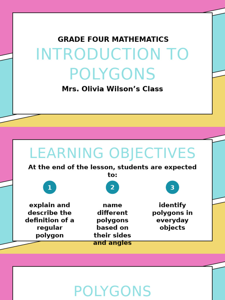 Introduction To Polygons | PDF