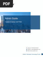 Yeastar S Series Admin Guide | PDF | Voicemail | Session ...