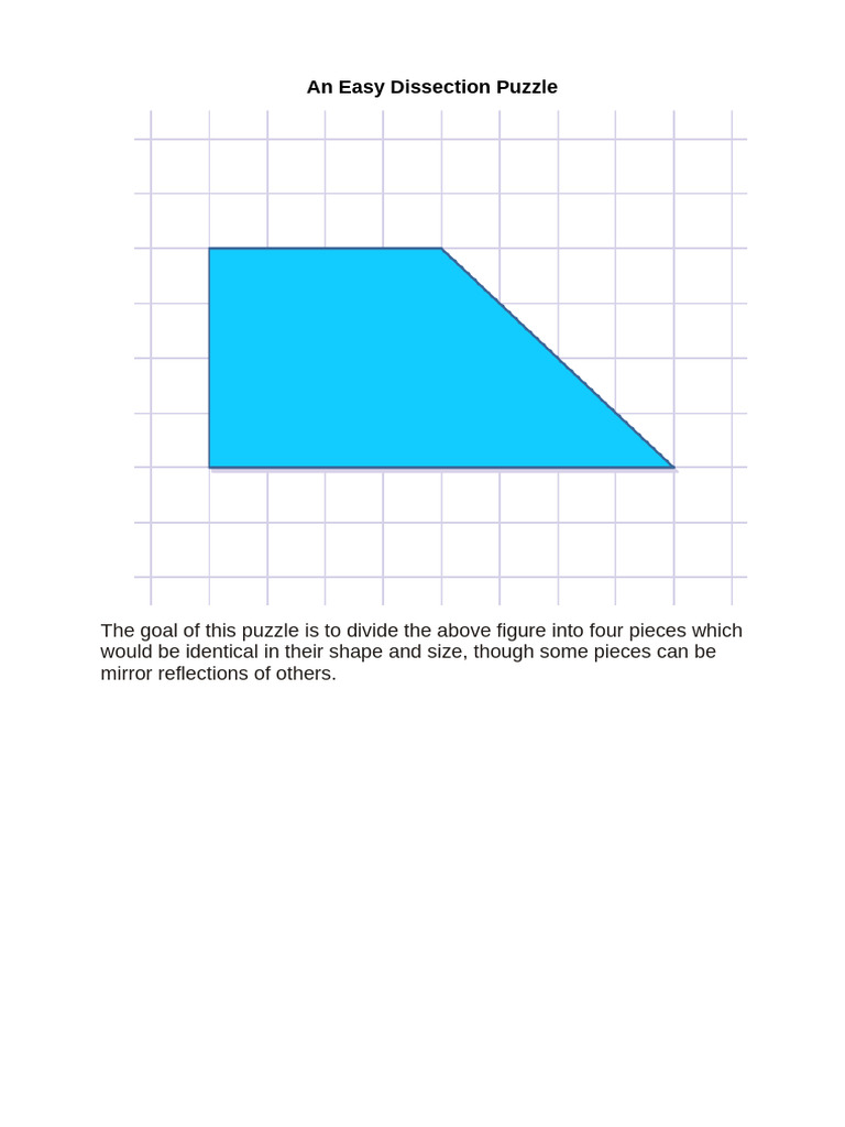 An Easy Dissection Puzzle | PDF